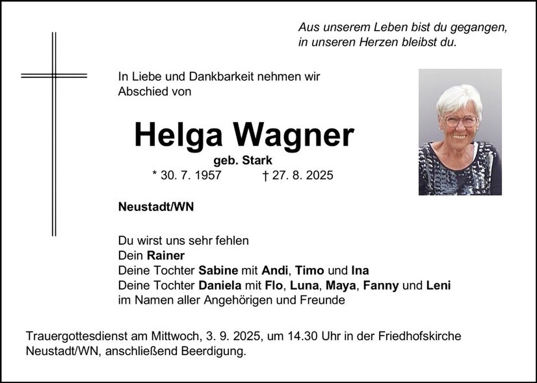 Begleitet durch: Bestattung Schmid - Neustadt/WN