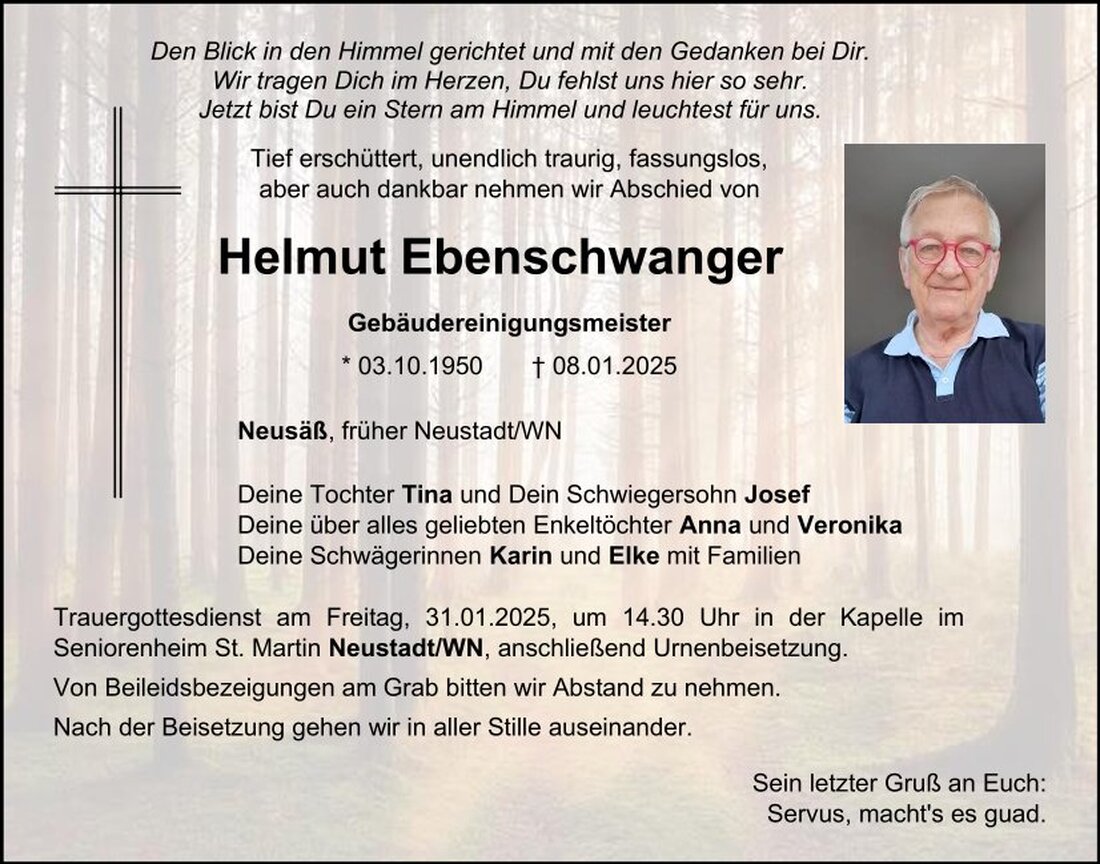 Begleitet durch: Bestattung Schmid - Neustadt/WN