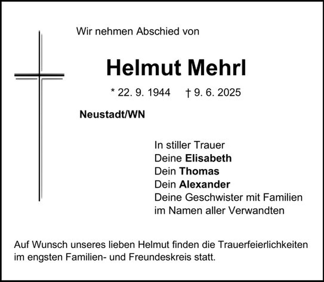 Begleitet durch: Bestattung Schmid - Neustadt/WN