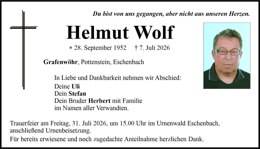 Begleitet durch: Bestattung Bauer - Weiden