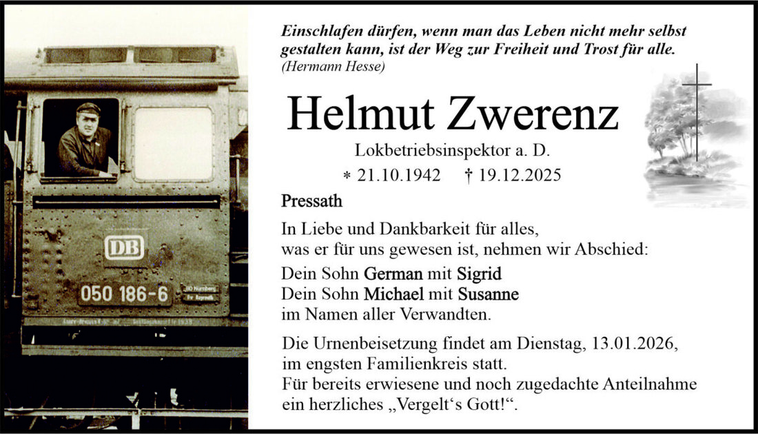 Begleitet durch: Bestattung Bauer - Weiden