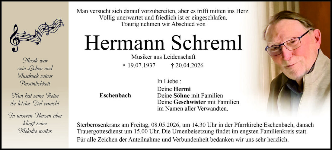 Begleitet durch: Bestattung Bauer - Weiden