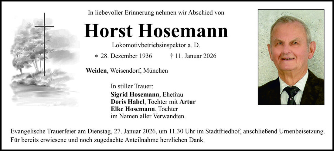 Begleitet durch: Bestattung Bauer - Weiden