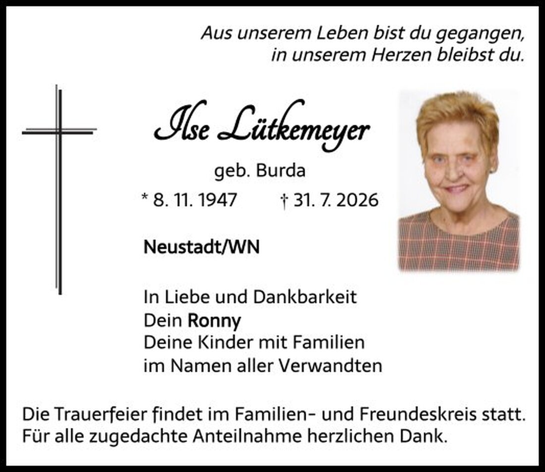 Begleitet durch: Bestattung Schmid - Neustadt/WN