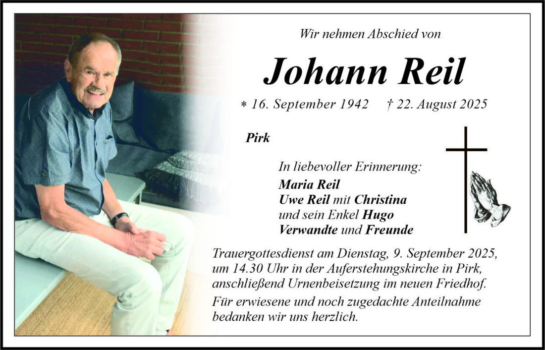 Begleitet durch: Bestattung Bauer - Weiden