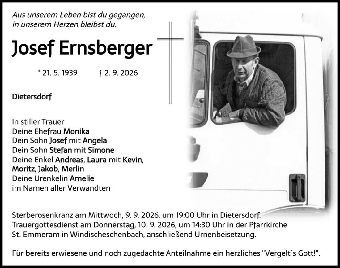Begleitet durch: Bestattung Schmid - Neustadt/WN