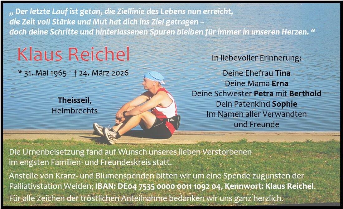 Begleitet durch: Bestattung Gronauer - Altenstadt/WN