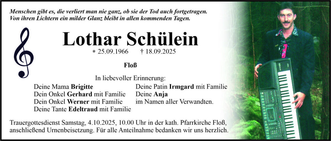 Begleitet durch: Bestattung Bauer - Weiden