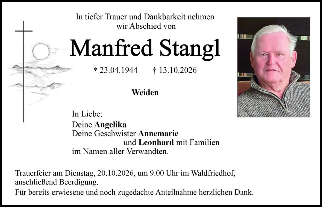 Begleitet durch: Bestattung Bauer - Weiden