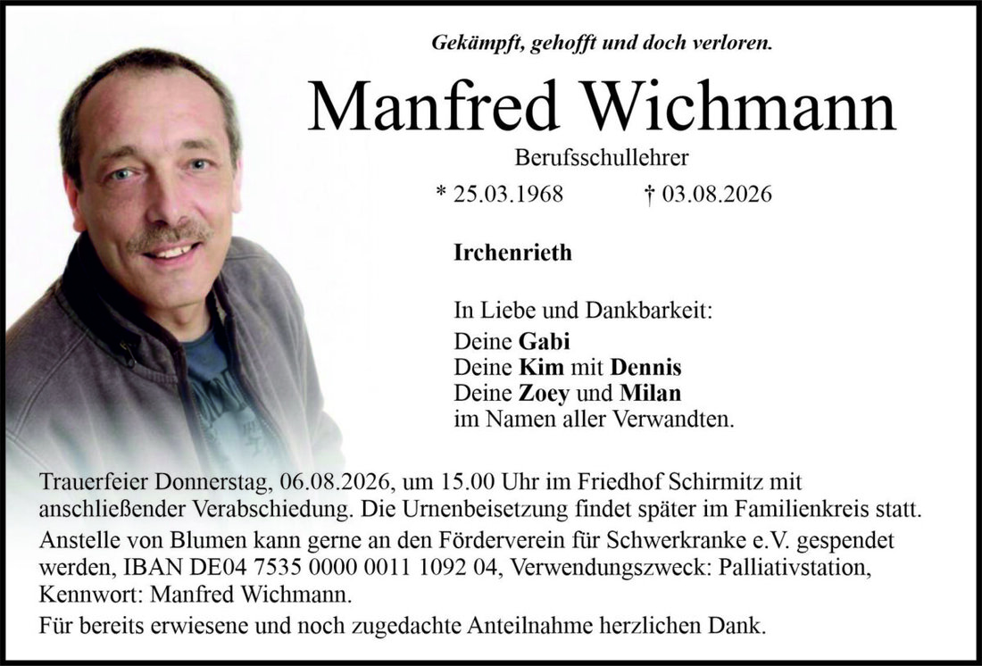 Begleitet durch: Bestattung Bauer - Weiden