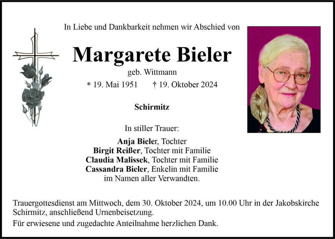 Begleitet durch: Bestattung Bauer - Weiden