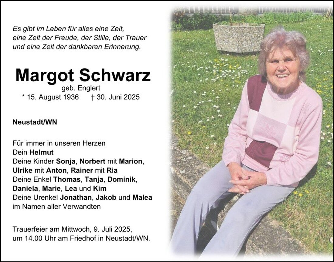 Begleitet durch: Bestattung Schmid - Neustadt/WN