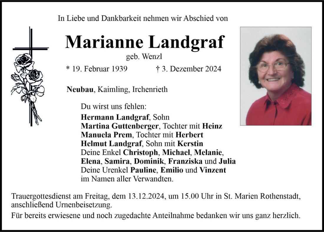 Begleitet durch: Bestattung Bauer - Weiden