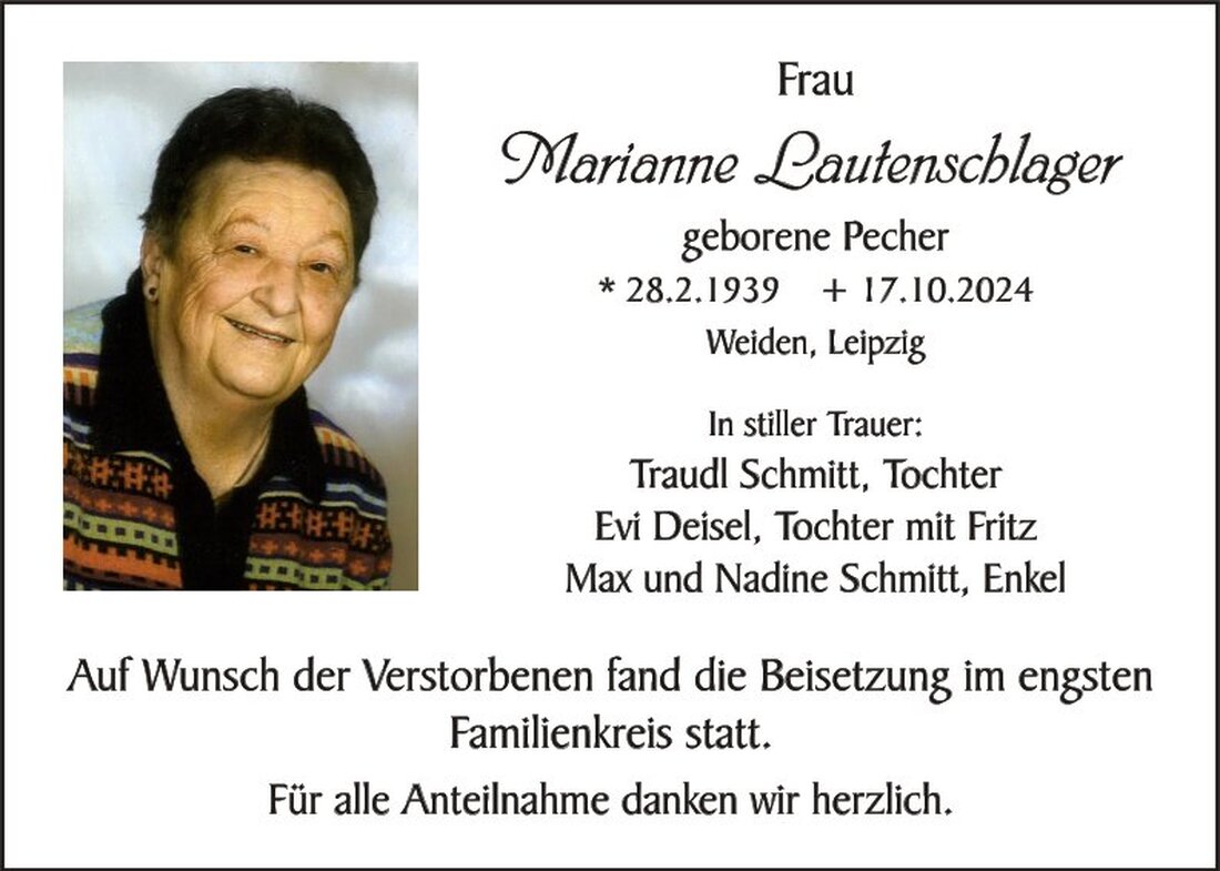  Begleitet durch: Bestattung Schmitz - Weiden