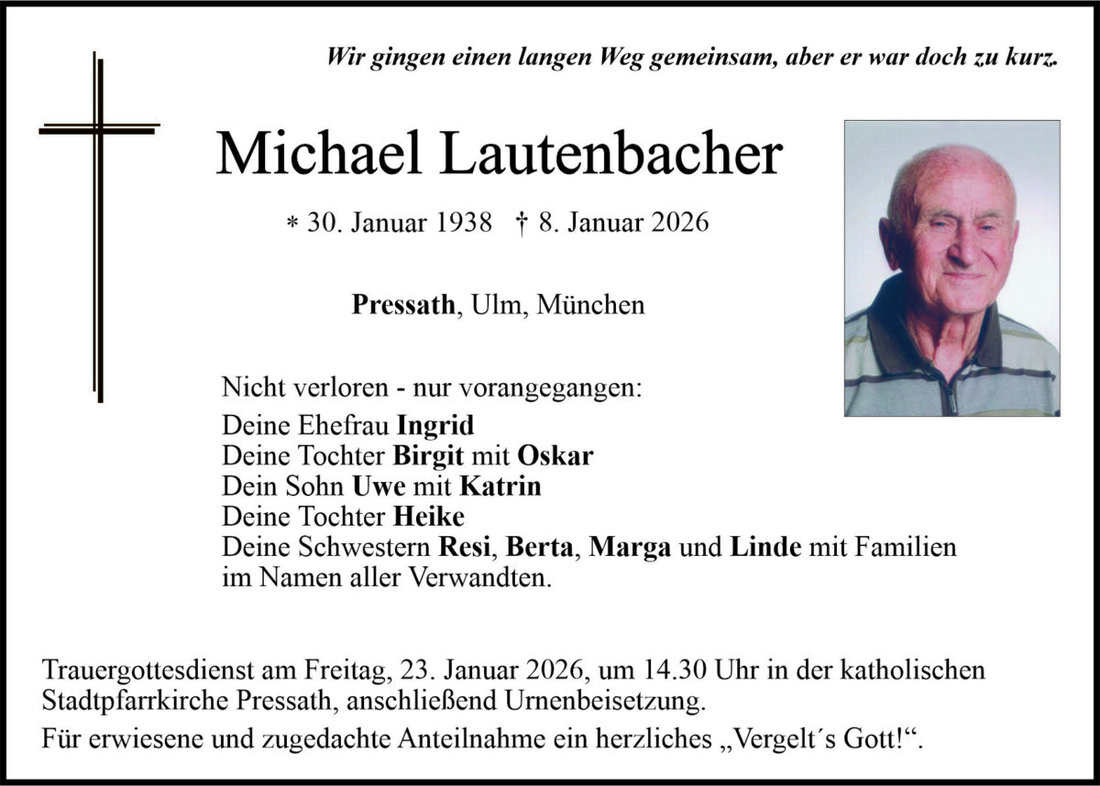 Begleitet durch: Bestattung Bauer - Weiden