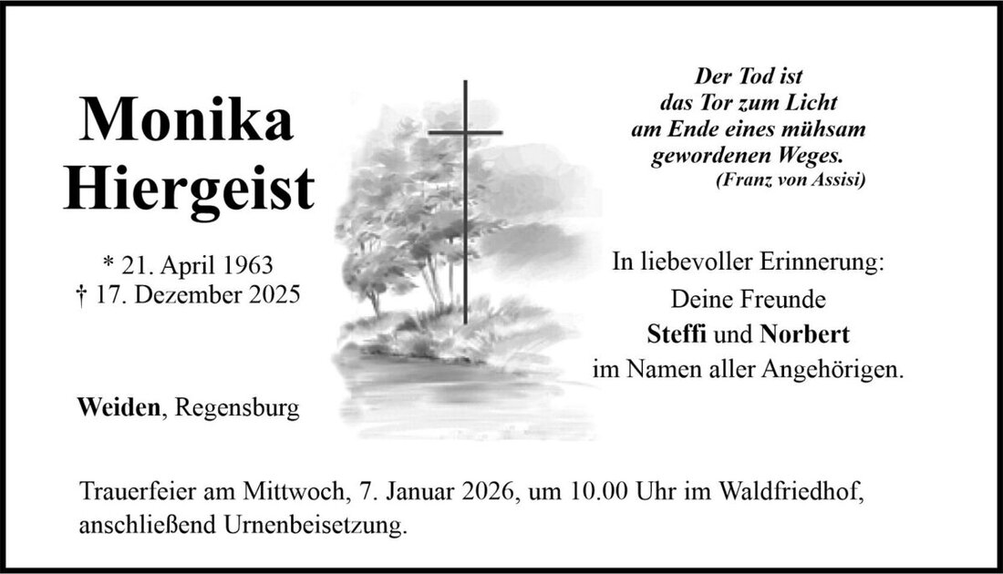 Begleitet durch: Bestattung Bauer - Weiden