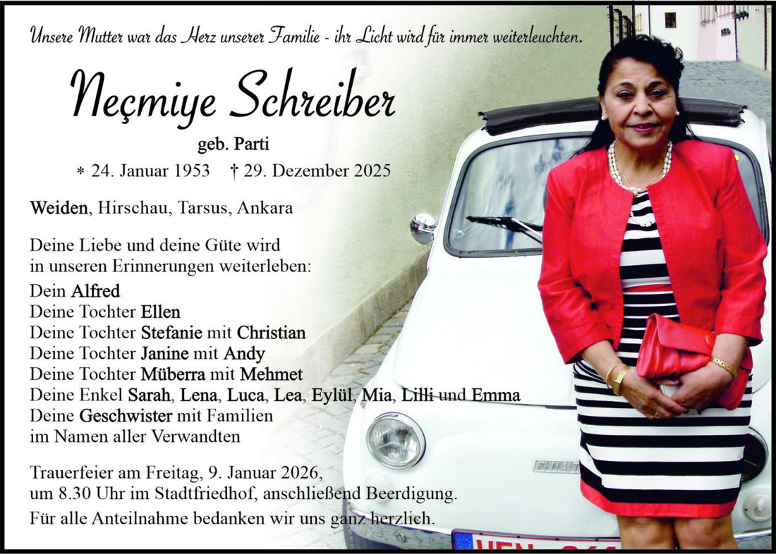 Begleitet durch: Bestattung Bauer - Weiden