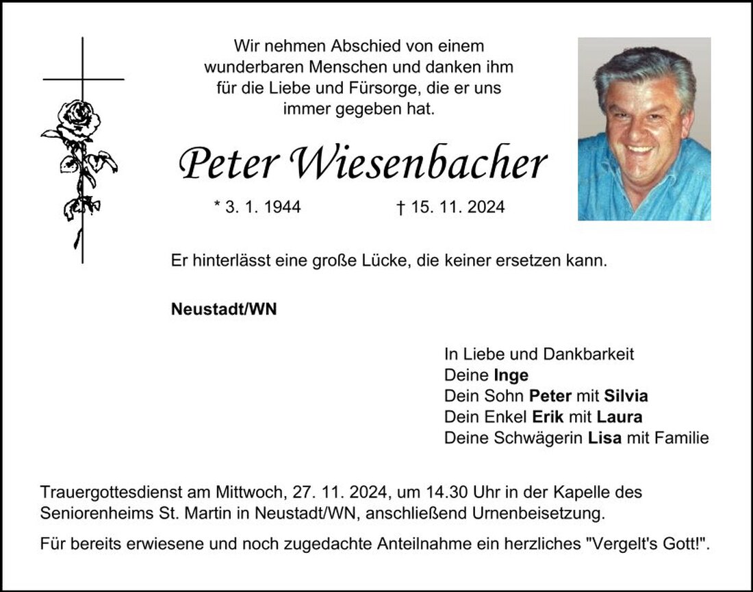 Begleitet durch: Bestattung Schmid - Neustadt/WN