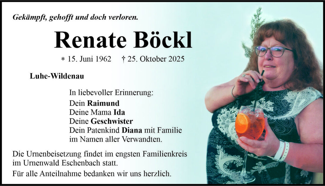 Begleitet durch: Bestattung Bauer - Weiden