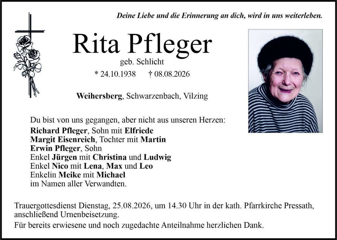 Begleitet durch: Bestattung Bauer - Weiden