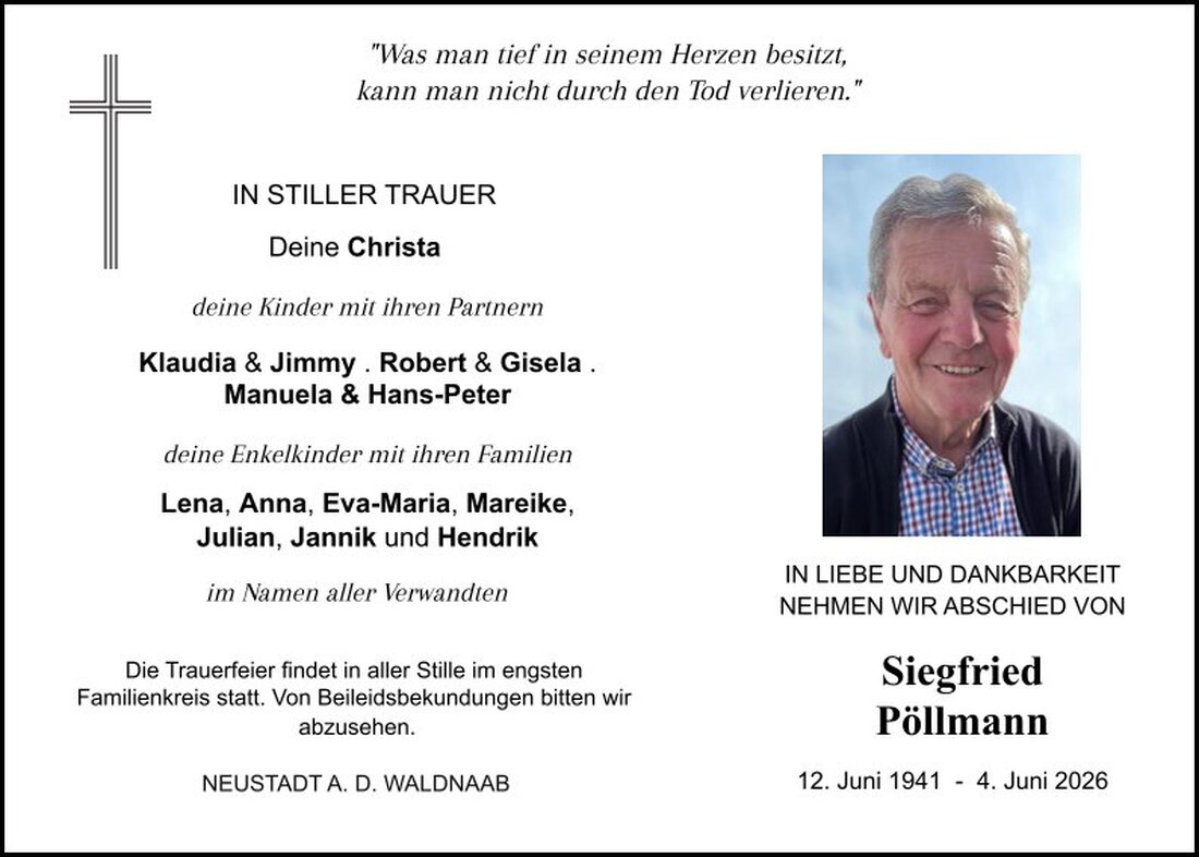 Begleitet durch: Bestattung Schmid - Neustadt/WN