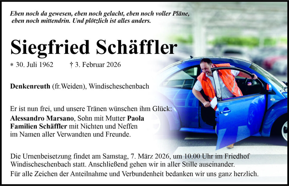 Begleitet durch: Bestattung Bauer - Weiden