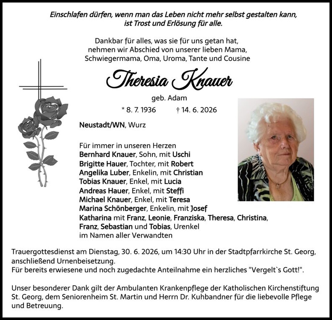 Begleitet durch: Bestattung Schmid - Neustadt/WN