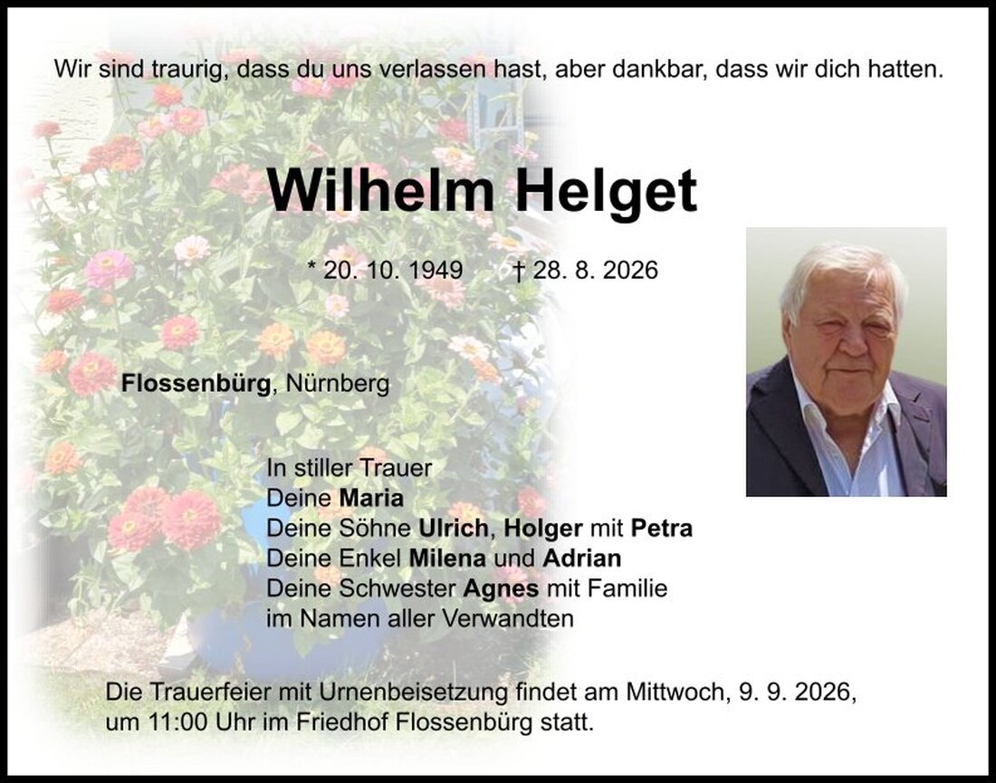 Begleitet durch: Bestattung Schmid - Neustadt/WN