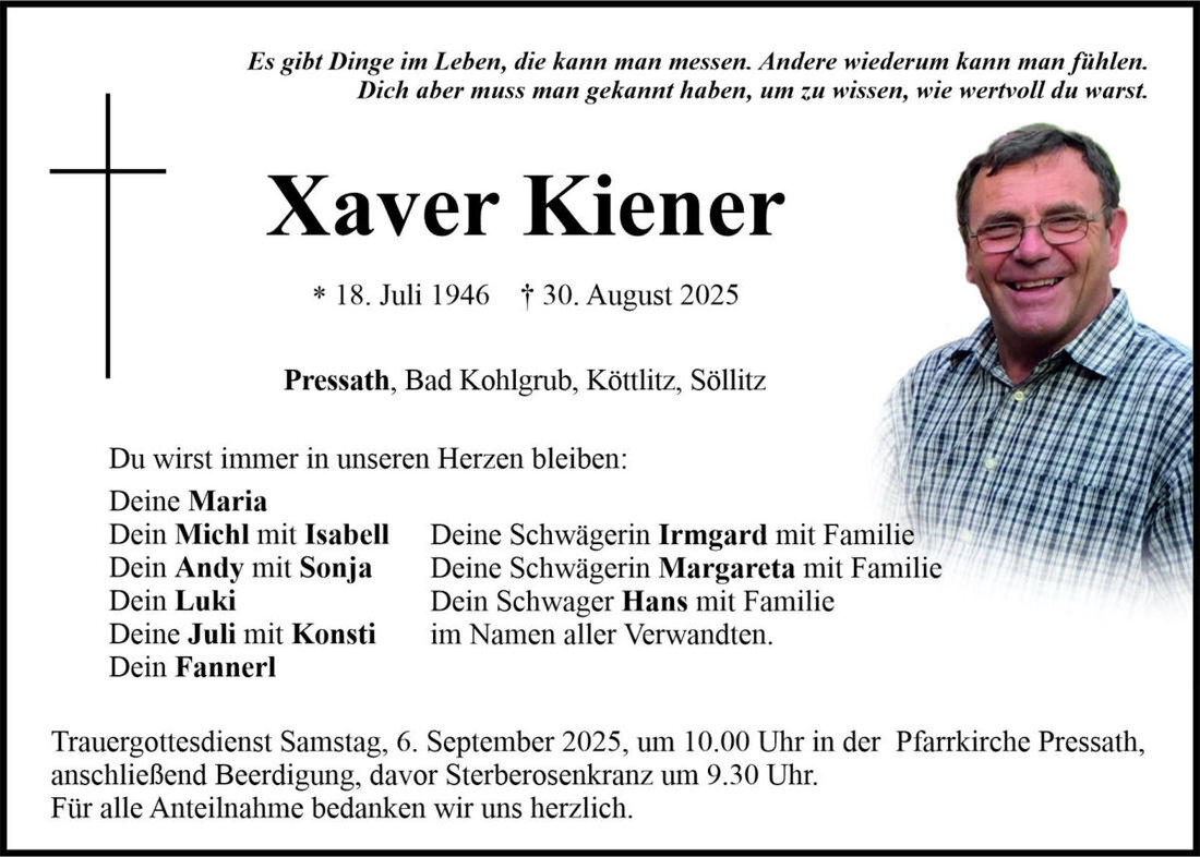 Begleitet durch: Bestattung Bauer - Weiden