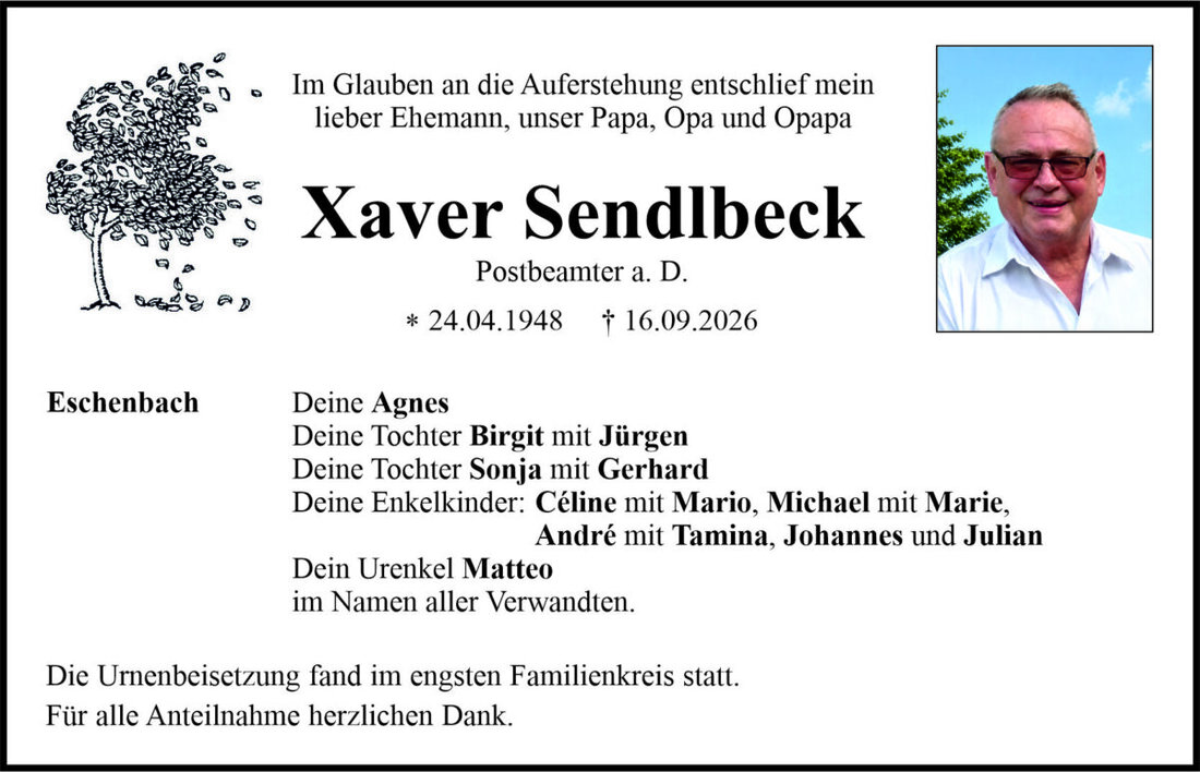 Begleitet durch: Bestattung Bauer - Weiden