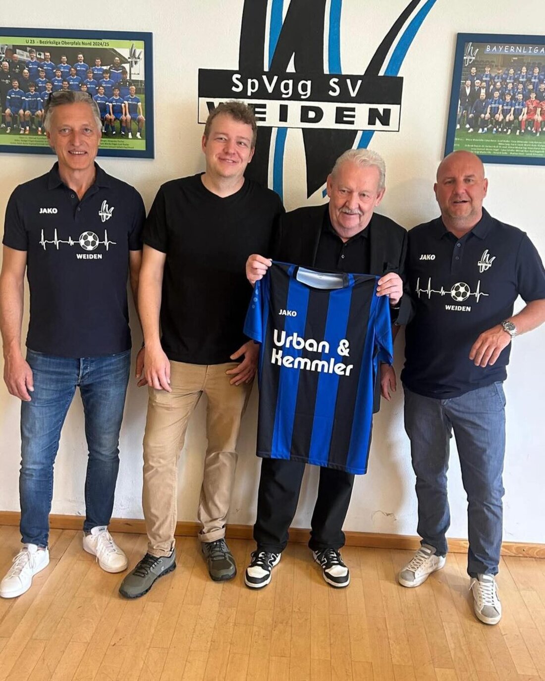 Weiden. Das Sanitätshaus Urban & Kemmler beschließt die langfristige Zusammenarbeit mit dem oberpfälzischen Traditionsclub,