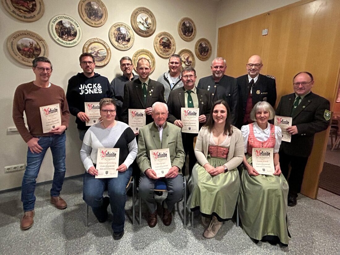 Trippach. Das 100-jährige Vereinsjubiläum der TellSchützen war für das 165-Seelen-Dorf Trippach ein Jahrhundertereignis. Erste Schützenmeisterin Daniela Siller hob in der Jahreshauptversammlung die vorbildliche Gemeinschaftsleistung, den Zusammenhalt und die Hilfsbereitschaft hervor. „Unserem Dorf gelang so – nicht zuletzt auch durch Wetterglück – ein unvergessliches, zweitägiges Fest“ stellte Siller fest.