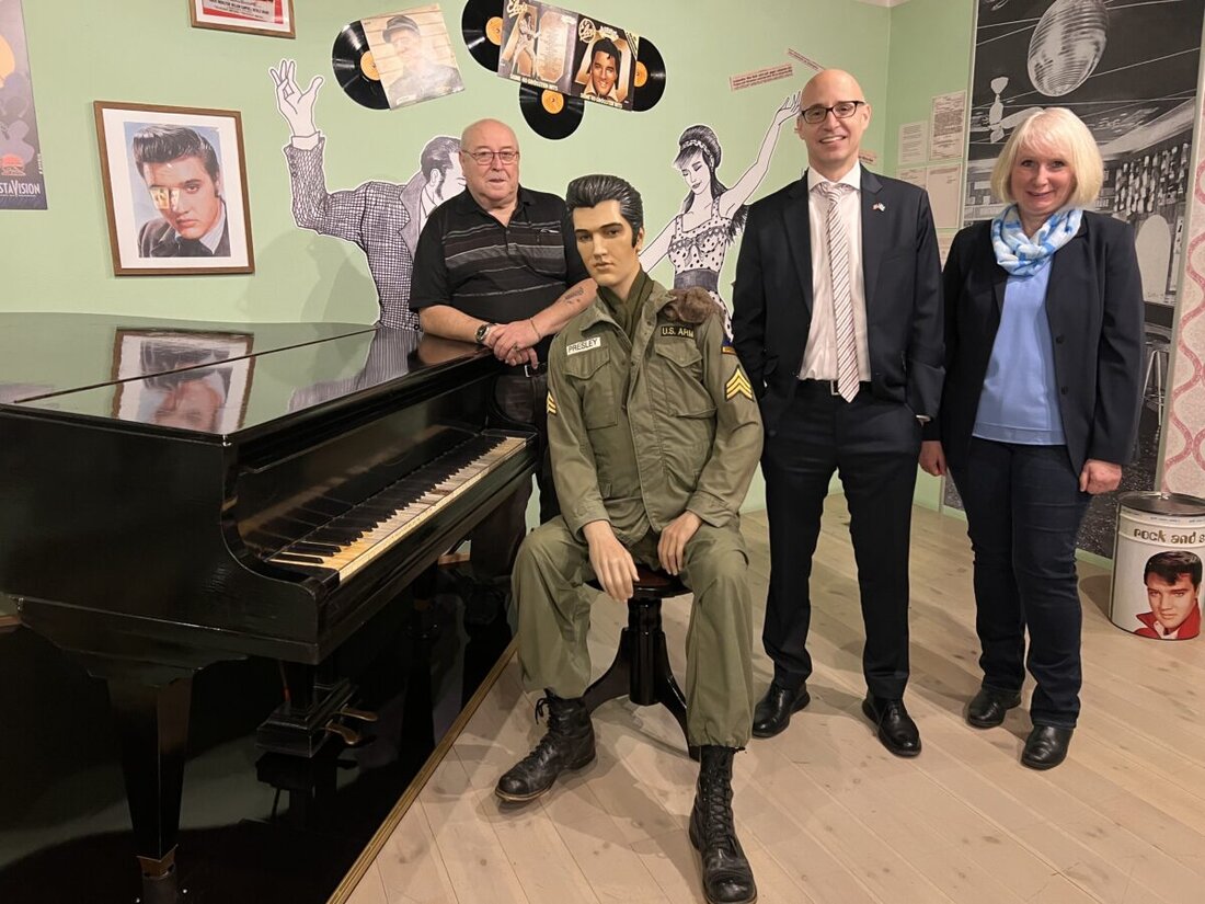 Grafenwöhr. Über einen besonderen Besuch durfte sich kürzlich der Heimatverein Grafenwöhr freuen: US-Generalkonsul Dr. James Miller aus München stattete dem Museum einen Besuch ab und wurde dort herzlich empfangen.