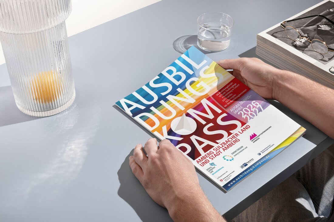 Amberg-Sulzbach. Der Ausbildungskompass geht in eine neue Runde: Firmen melden bis 10. Juni 2026 ihre Angebote für 2027. Kostenlose Online-Infos am 18. März, 10 Uhr, und 31. März, 15 Uhr; die neue Ausgabe erscheint im Juli 2026.