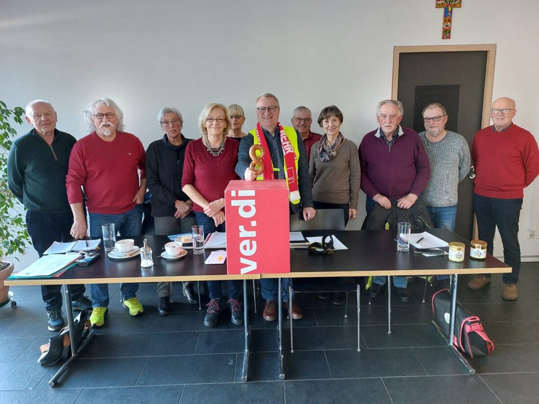 Weiden. Die Senioren in Ver.di aus Post, Telekom und Logistik starteten im Cafe Mitte in ihr Jahr 2026. Beim Auftakt gab es den Rückblick auf 2025 und einen Ausblick: Gewerkschaften sind Anker, Demokratie braucht Unterstützung.