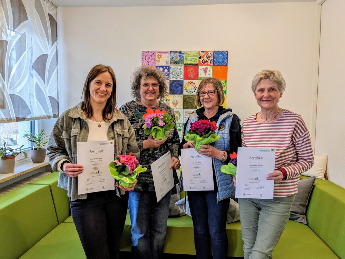 Immenreuth. Vier Teilnehmerinnen haben im SOS-Kinderdorf Oberpfalz die Schulung zu ehrenamtlichen Familienpatinnen beendet und unterstützen nun Familien im Landkreis Tirschenreuth. Infoabend am 16. April.