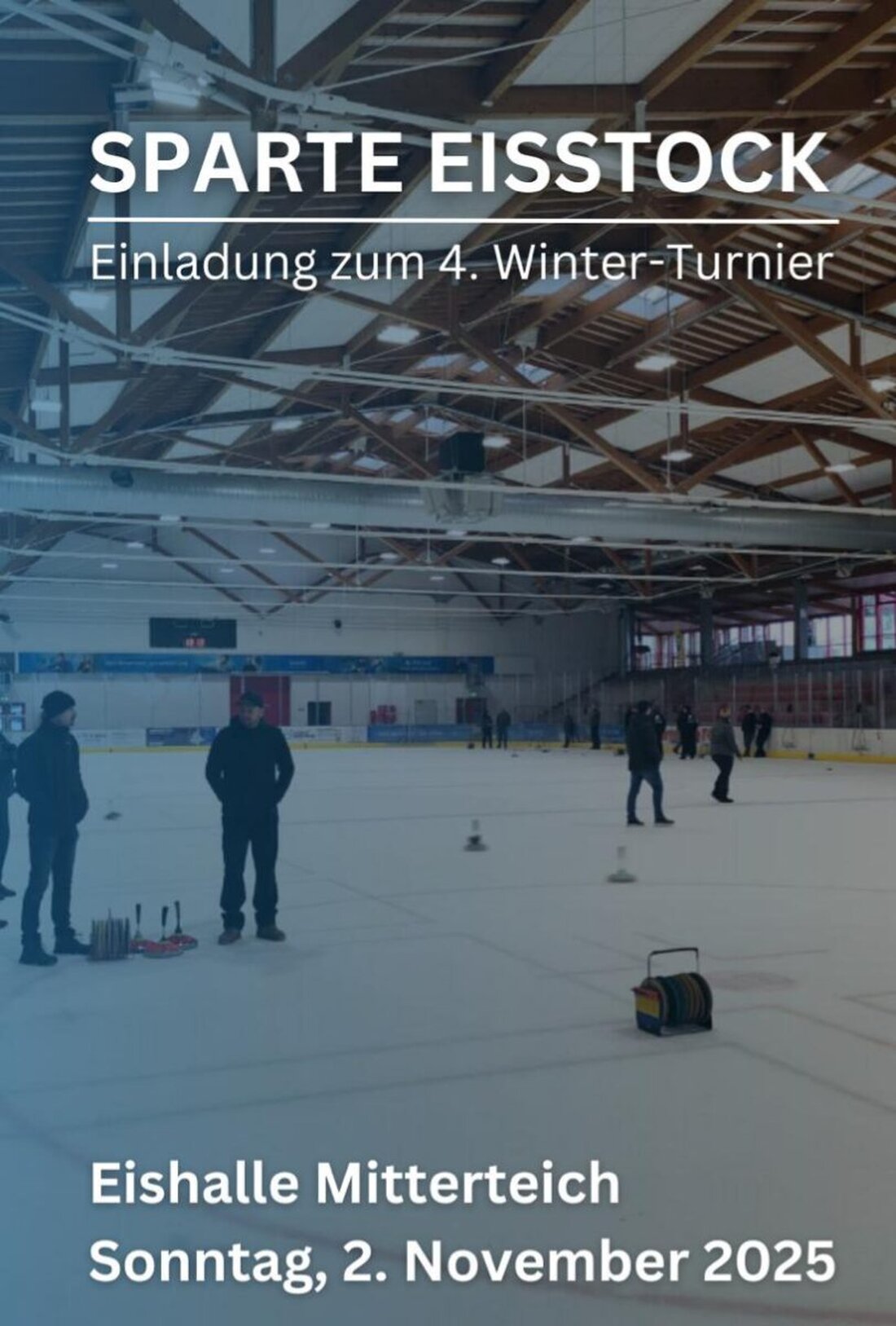 Mitterteich. Zum Winterturnier am 2. November 2025 laden die Sportfreunde in die Eishalle nach Mitterteich ein.