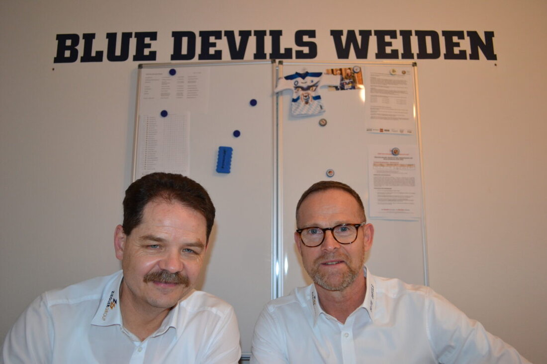 Weiden. Die Blue Devils stehen finanziell am Abgrund und suchen Lösungen für ein 1,3 Millionen Euro Budgetloch nach der Insolvenz des Hauptsponsors.
