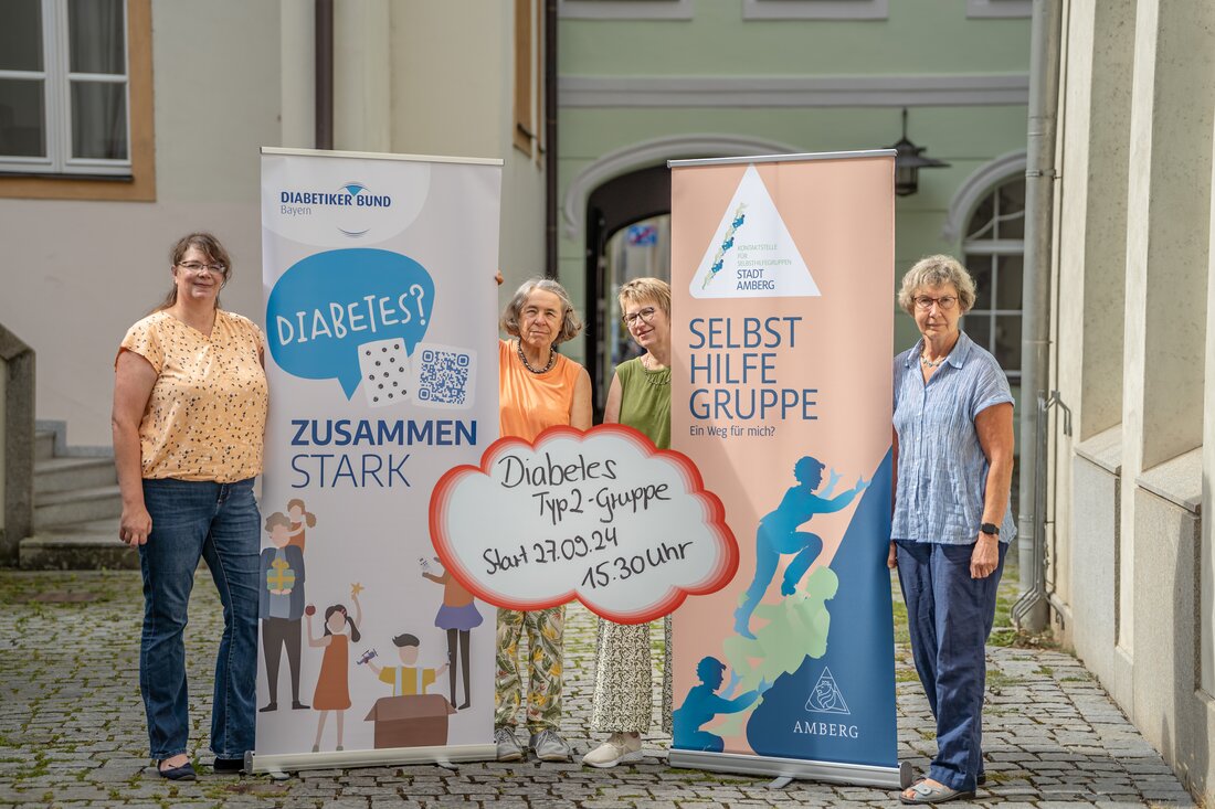 Amberg. Eine neue Selbsthilfegruppe für Menschen mit Diabetes Typ 2 wurde in Amberg von Ute Schäpe initiiert, erstes Treffen am 27.9.2024.