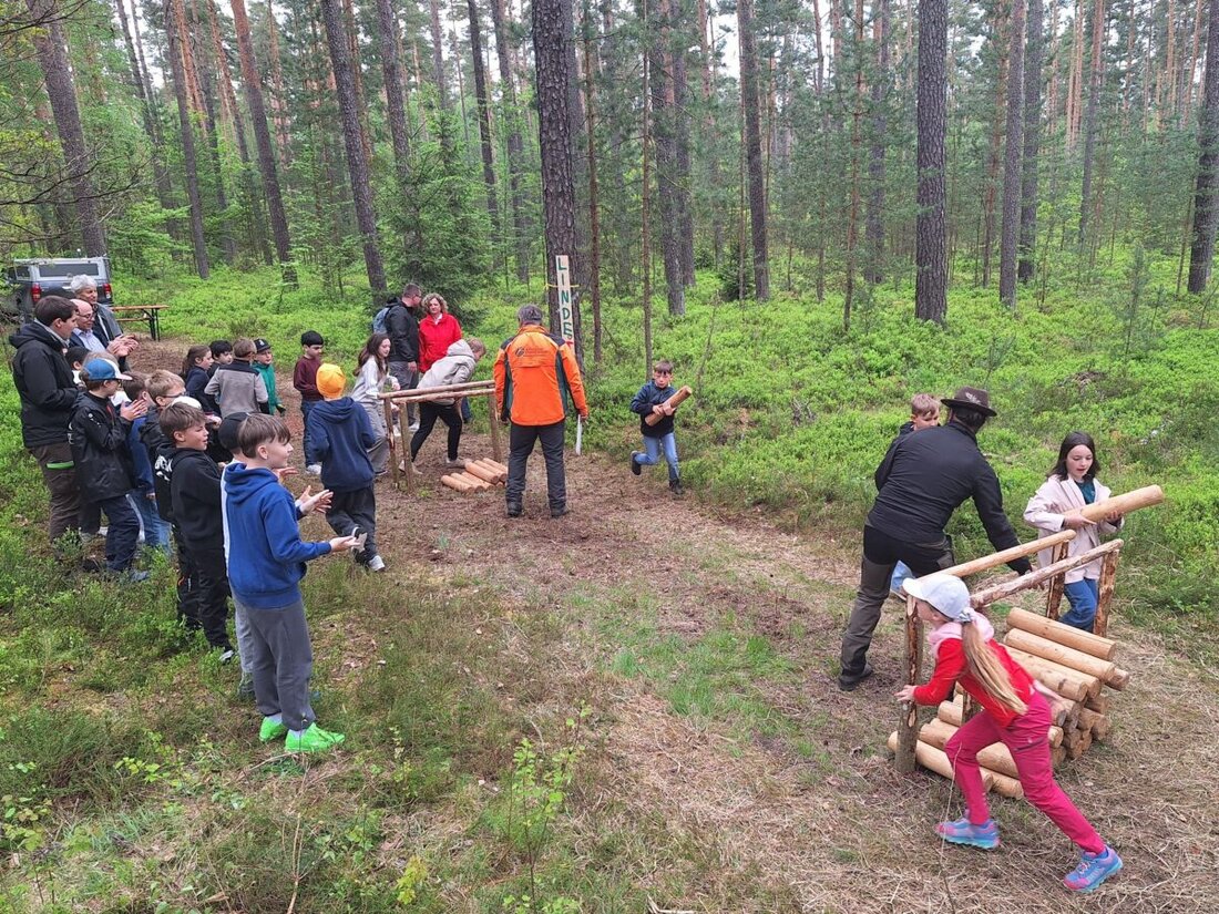 Rupprechtsreuth. Im Mantler Forst erkundeten bei den Waldjugendspielen 42 Klassen mit über 960 Kindern vom 19. bis 21. Mai den Wald. Organisiert vom Amt für Ernährung, Landwirtschaft und Forsten mit regionalen Partnern.