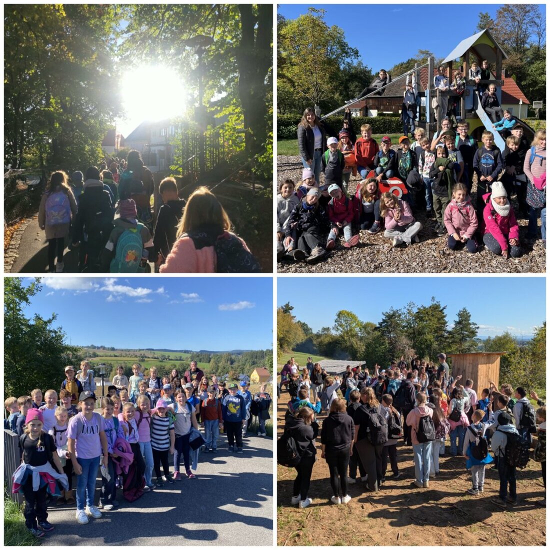 Erbendorf. Mit einem Wandertag aller Klassen startete die Grund- und Mittelschule ins neue Schuljahr. Vom Kurweg an der Naab bis zur Schadenreuther Platte genossen die Kinder Natur, Gemeinschaft und Imbiss.