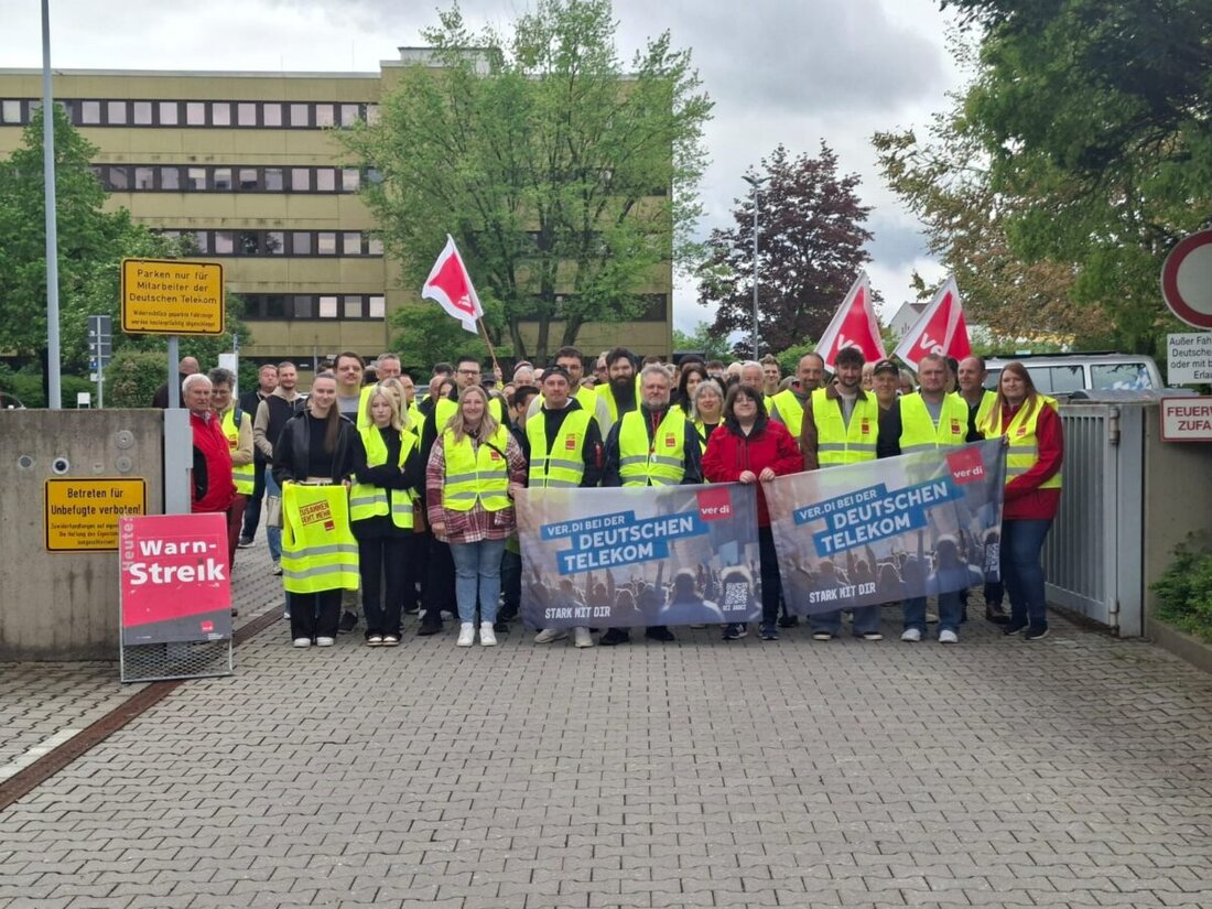 Weiden. Die Warnstreiks in der Tarifrunde der Deutschen Telekom haben in dieser Woche deutlich an Dynamik gewonnen.