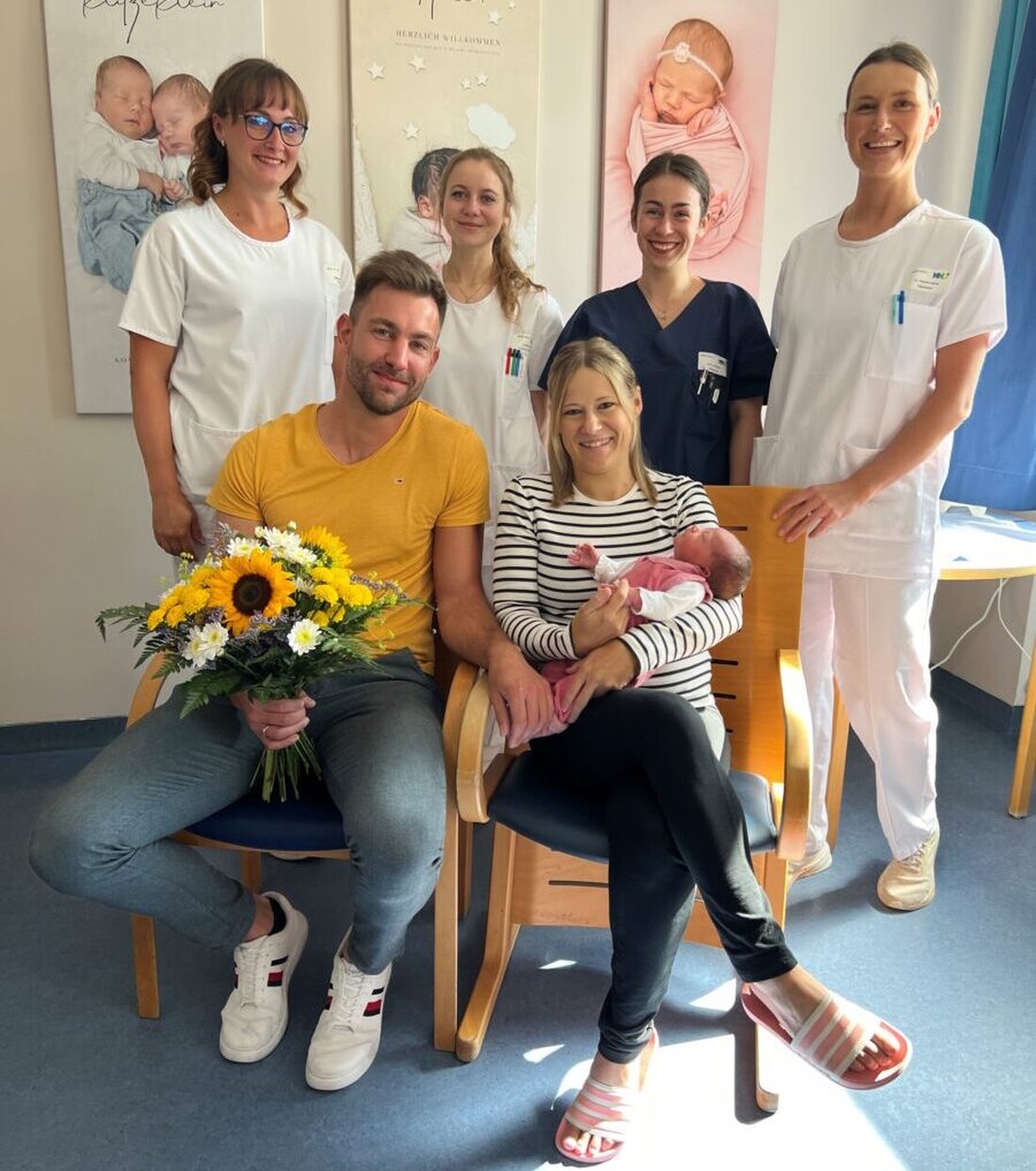 Weiden. Emily ist das 1000. Baby 2025 am Klinikum und wurde am 11. September geboren, bis 15. September kamen 1022 Babys zur Welt, im Vorjahr waren es 1066.