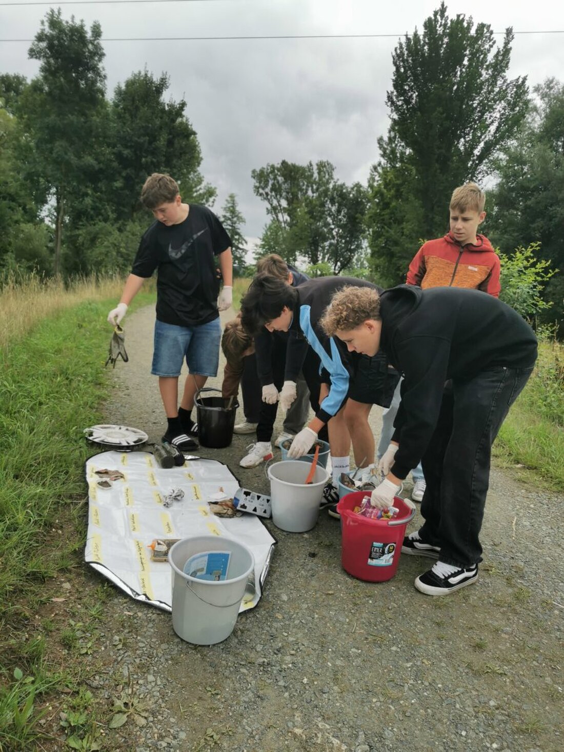 Weiden. Schüler der Wirtschaftsschule engagierten sich im Projekt "Plastic Pirates – Go Europe!", sammelten am Flutkanal 6 kg Müll, darunter 1,05 kg Plastik. Die Daten tragen zu einer EU-Studie bei.