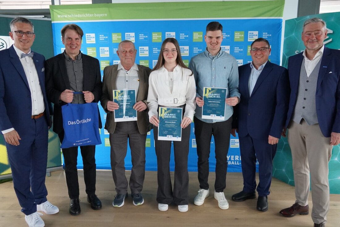 München. Bei „Danke Schiri“ ehrt der BFV 21 Schiedsrichter aus Bayern; aus der Oberpfalz wird Willi Hirsch aus Weiden als Bayern-Sieger Ü50 ausgezeichnet. Er reist auf Einladung des DFB zum Bundestreffen nach Frankfurt.