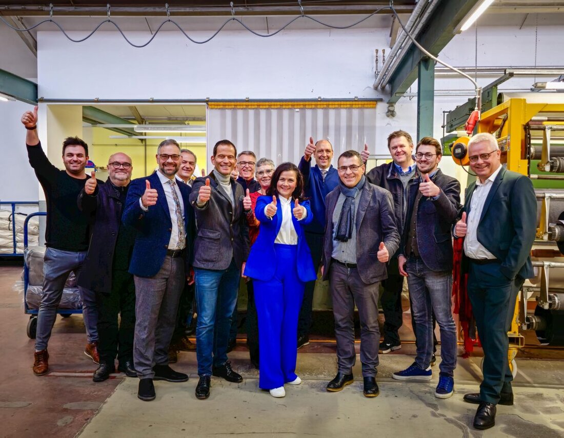 Tirschenreuth.. Beim Unternehmerfrühstück in der Tuchfabrik Gebrüder Mehler GmbH trafen klare Worte und zukunftsweisende Diskussionen aufeinander. Eingeladen hatten die Bundestagsabgeordneten Albert Rupprecht und Gitta Connemann, Bundesvorsitzende der Mittelstands- und Wirtschaftsunion.