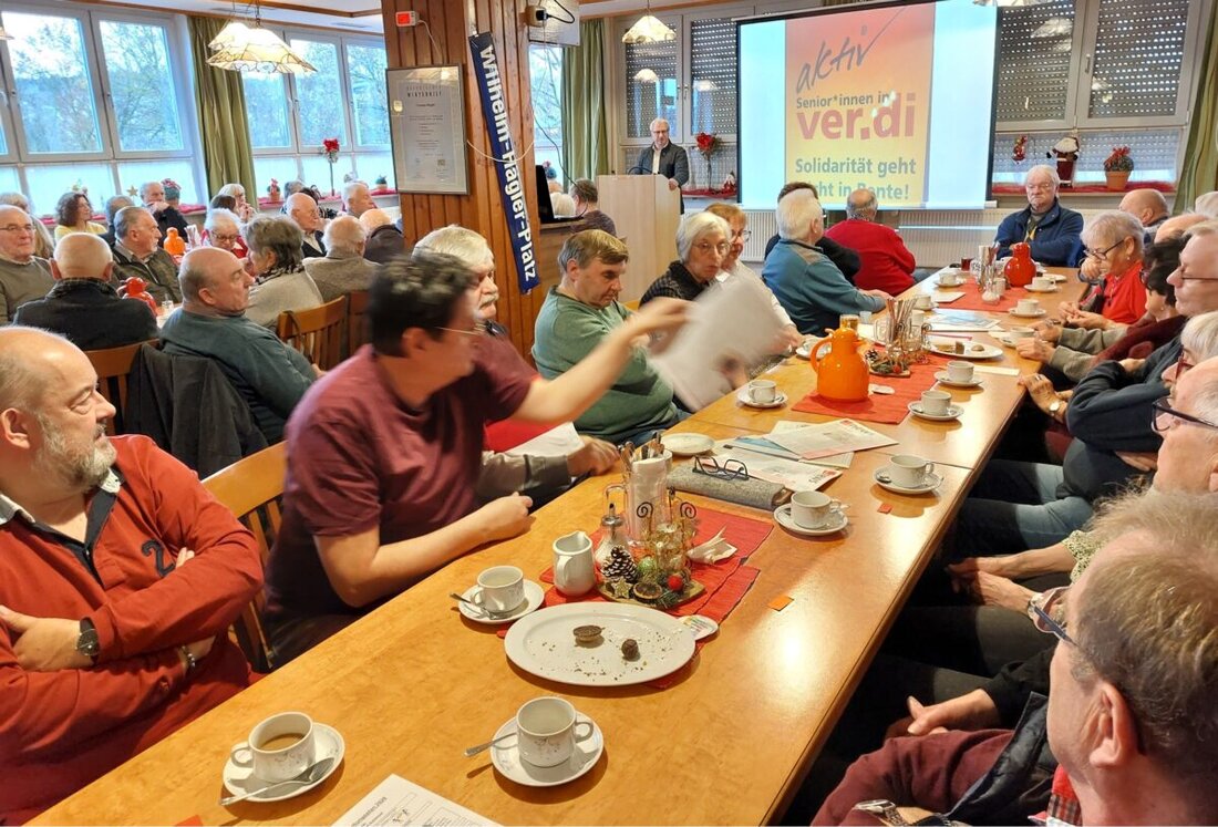 Weiden. Der Jahresabschluss 2025 und Ausblick auf 2026 der Ver.di Senioren Nordoberpfalz ließen erkennen, wie wichtig Gewerkschaften in einer freien, solidarischen Gesellschaft sind.