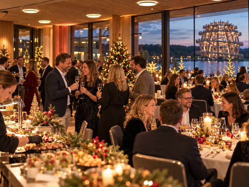 Weihnachtsfeier mal anders: Wenn die Erlebnisholzkugel zum Treffpunkt für ganze Teams wird