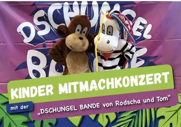 Showhighlight: Die Dschungel Bande von Rodscha und Tom in Pressath