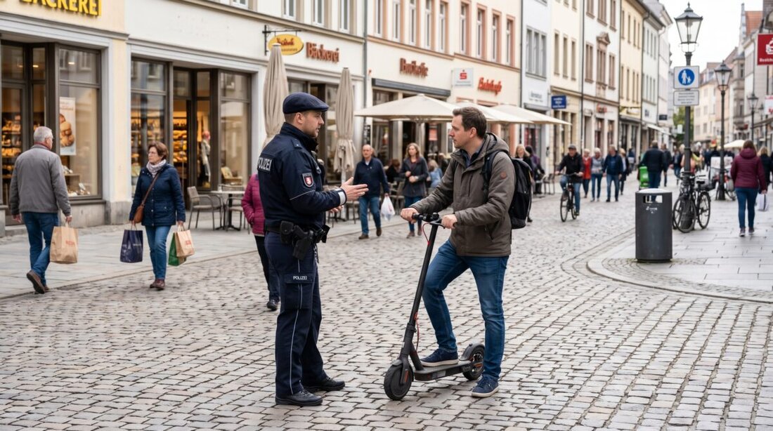 Amberg. E-Scooter sollen künftig nicht mehr durch die Amberger Fußgängerzone fahren dürfen. Der Stadtrat hat eine entsprechende Änderung beschlossen, wie Oberpfalz Medien berichtet. Radfahrer dürfen demnach weiterhin durch die Innenstadt fahren.